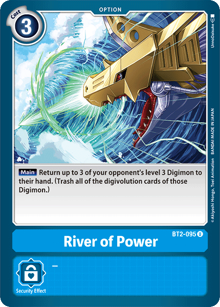 River of Power [BT2-095] [Release Special Booster Ver.1.0] - Just $0.09! Shop now at Retro Gaming of Denver