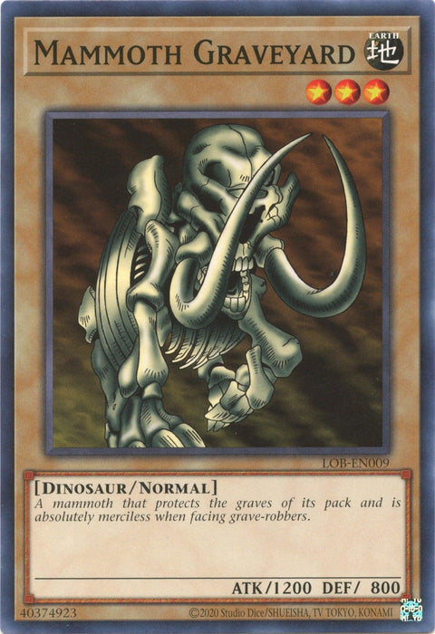 Mammoth Graveyard (25th Anniversary) [LOB-EN009] Common - for just $0.10! 