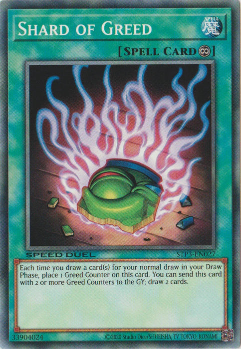 Shard of Greed [STP3-EN027] Common - for just $0.25! 