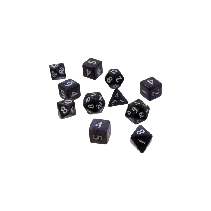 Ultra PRO: 11-Dice Set - Eclipse (Jet Black) - Just $9.95! Shop now at Retro Gaming of Denver