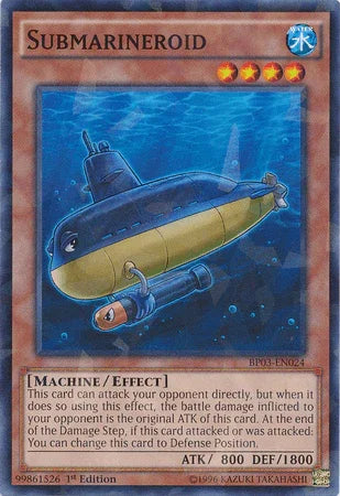 Submarineroid [BP03-EN024] Shatterfoil Rare - for just $0.15! 