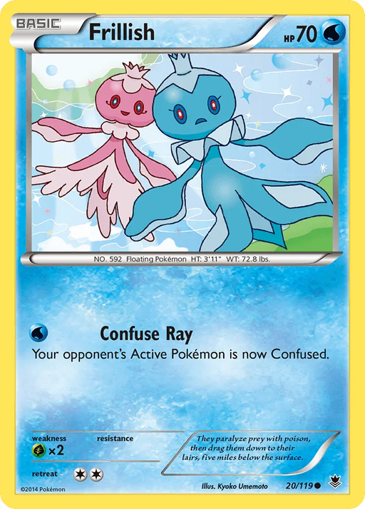 Frillish (20/119) [XY: Phantom Forces] - for just $0.15! 