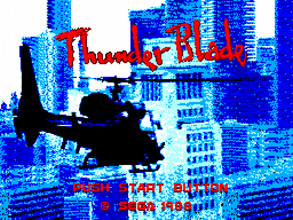 Thunder Blade – Sega Master System (SMS) - for just $8.99! 