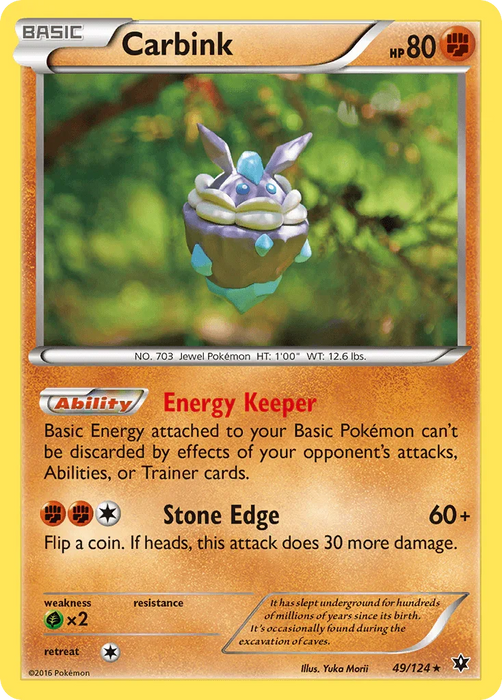 Carbink (49/124) [XY: Fates Collide] - for just $0.20! 