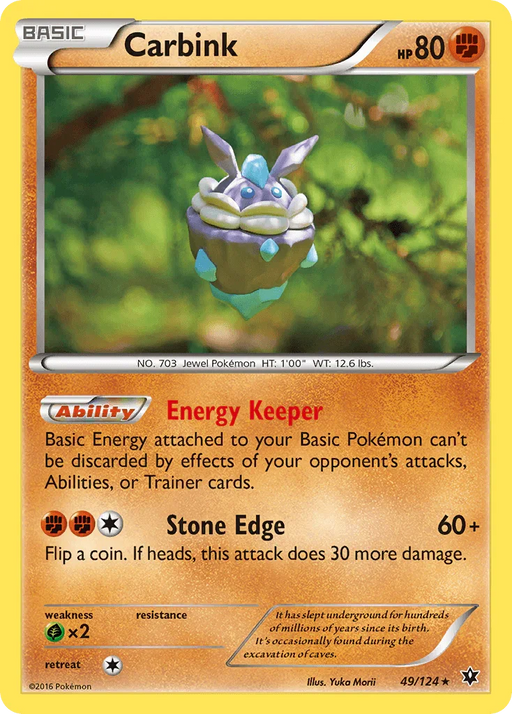 Carbink (49/124) [XY: Fates Collide] - for just $0.25! 