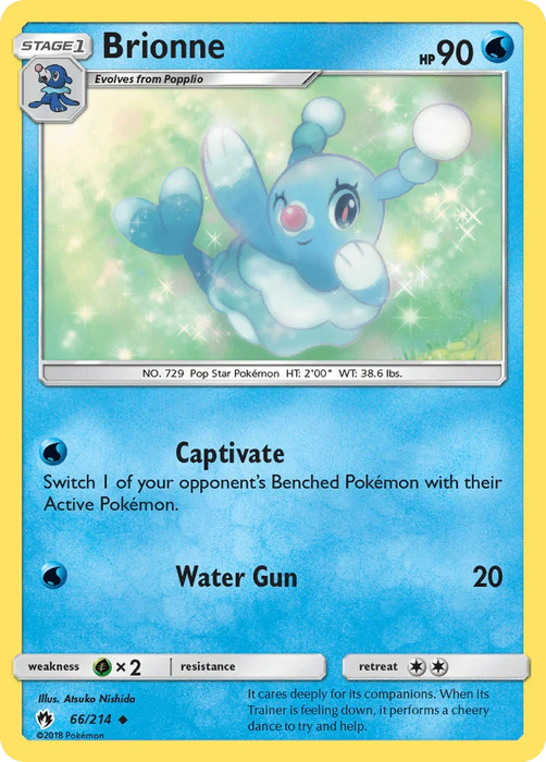 Brionne (66/214) [Sun & Moon: Lost Thunder] - for just $0.30! 