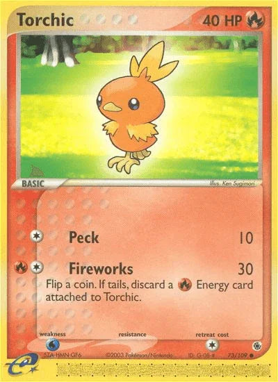 Torchic (73/109) [EX: Ruby & Sapphire] - for just $0.45! 