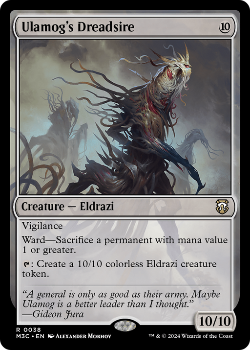 Ulamog's Dreadsire (M3C-038) - Modern Horizons 3 Commander - for just $1.15! 