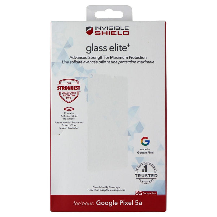 ZAGG (Glass Elite+) Screen Protector for Google Pixel 5a - Clear - for just $19.95! 