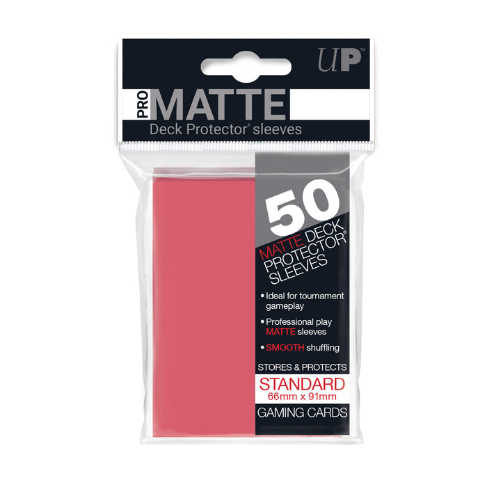 Ultra PRO: Standard 50ct PRO-Matte Sleeves (Fuchsia) - Just $0! Shop now at Retro Gaming of Denver