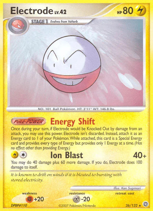 Electrode (26/132) [Diamond & Pearl: Secret Wonders] - for just $0.20! 