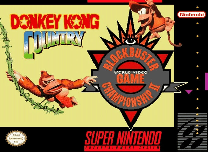 Donkey Kong Country Blockbuster Game Championship II (Super Nintendo) - for just $0! 