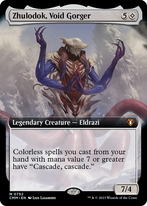 Zhulodok, Void Gorger (CMM-752) - Commander Masters: (Extended Art) - for just $14.18! 