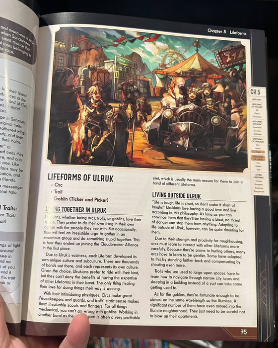Cloudbreaker Alliance RPG Book - for just $49.95! 