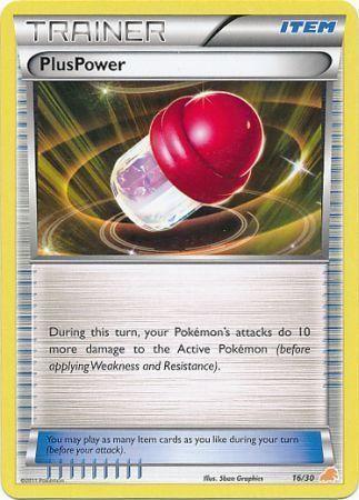 PlusPower (16/30) [Black & White: Trainer Kit - Excadrill] - for just $0.10! 