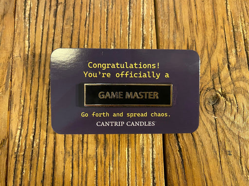Game Master Pin - for just $9.99! 