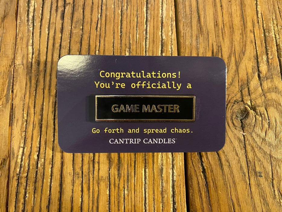 Game Master Pin - for just $9.99! 