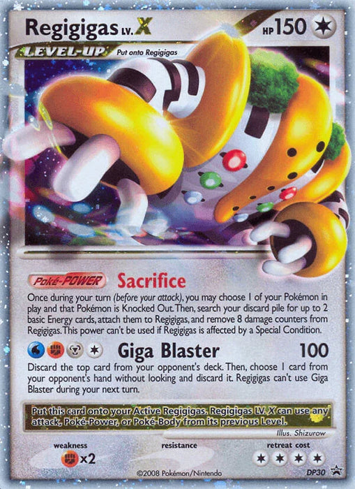 Regigigas LV.X (DP30) [Diamond & Pearl: Black Star Promos] - for just $16.65! 