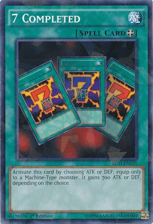 7 Completed [BP03-EN135] Shatterfoil Rare - for just $0.20! 