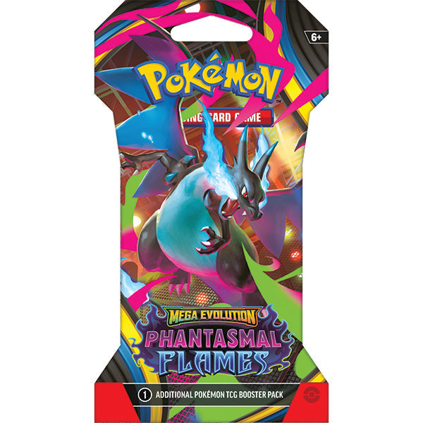 Pokemon: Mega Evolution - Phantasmal Flames Sleeved Booster Pack - for just $7! 