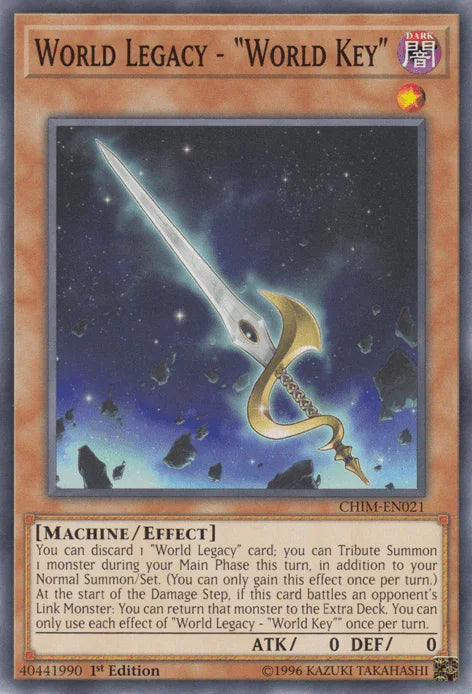 World Legacy - "World Key" [CHIM-EN021] Common - for just $0.10! 