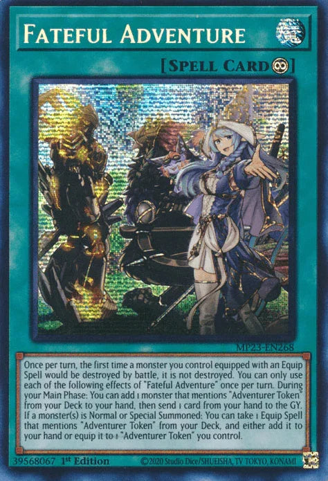 Fateful Adventure [MP23-EN268] Prismatic Secret Rare - for just $0.30! 