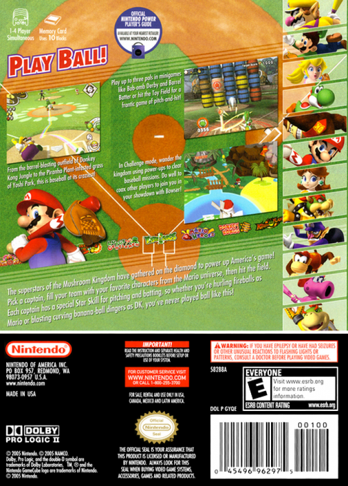 Mario Superstar Baseball – GameCube (GC) - for just $78.99! 