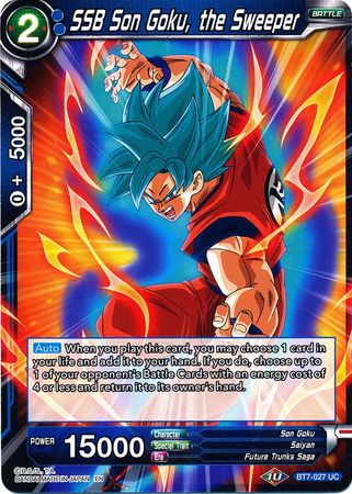 SSB Son Goku, the Sweeper (BT7-027) [Assault of the Saiyans] - for just $0.10! 