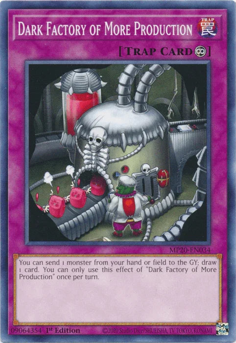 Dark Factory of More Production [MP20-EN034] Common - for just $0.10! 