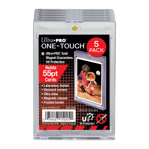 Ultra PRO: UV One-Touch Magnetic Holder - 55pt (5ct) - for just $0! 