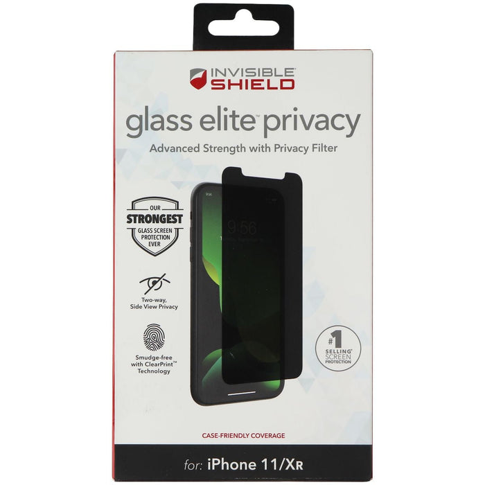 ZAGG InvisibleShield Glass Elite Privacy for Apple iPhone 11/XR - for just $25.99! 