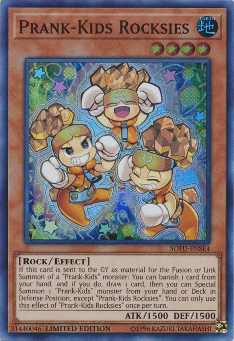 Prank-Kids Rocksies [SOFU-ENSE4] Super Rare - for just $0.15! 