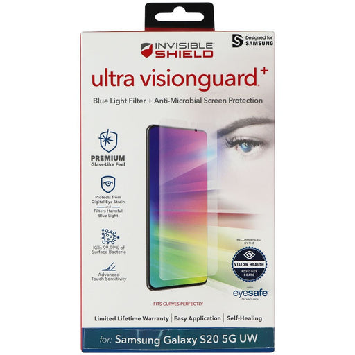 ZAGG InvisibleShield Ultra VisionGuard+ for Samsung Galaxy S20 5G UW - Clear - for just $21.59! 