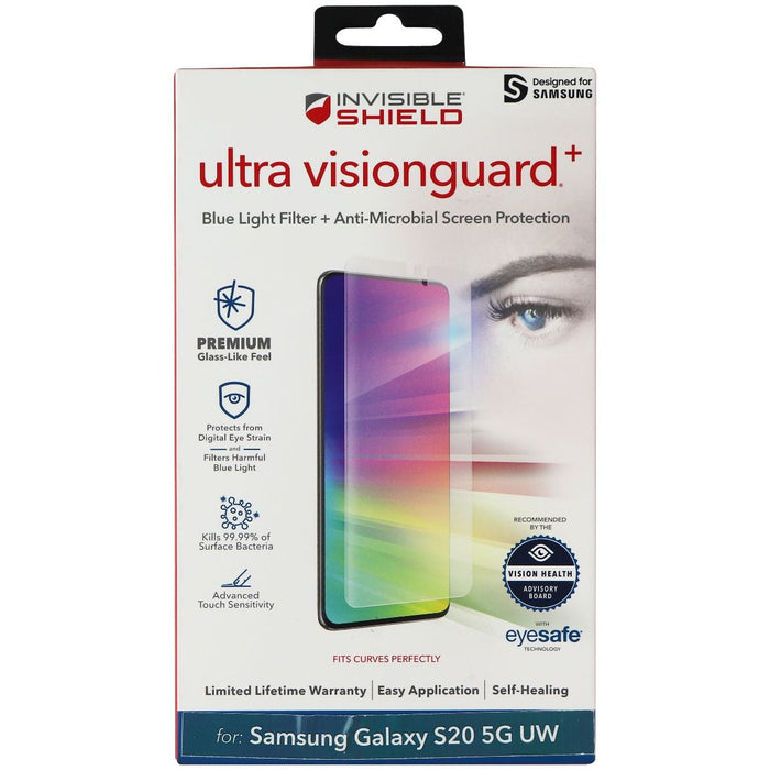 ZAGG InvisibleShield Ultra VisionGuard+ for Samsung Galaxy S20 5G UW - Clear - for just $21.59! 