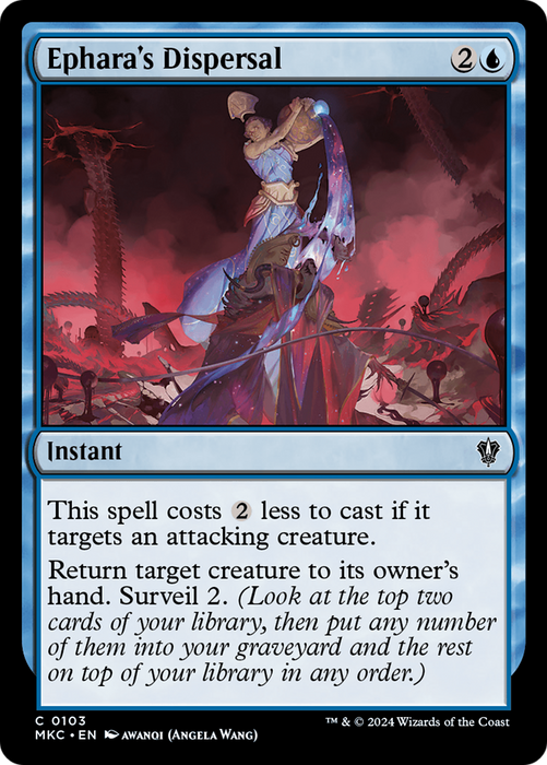 Ephara's Dispersal (MKC-103) - Murders at Karlov Manor Commander - for just $0.08! 