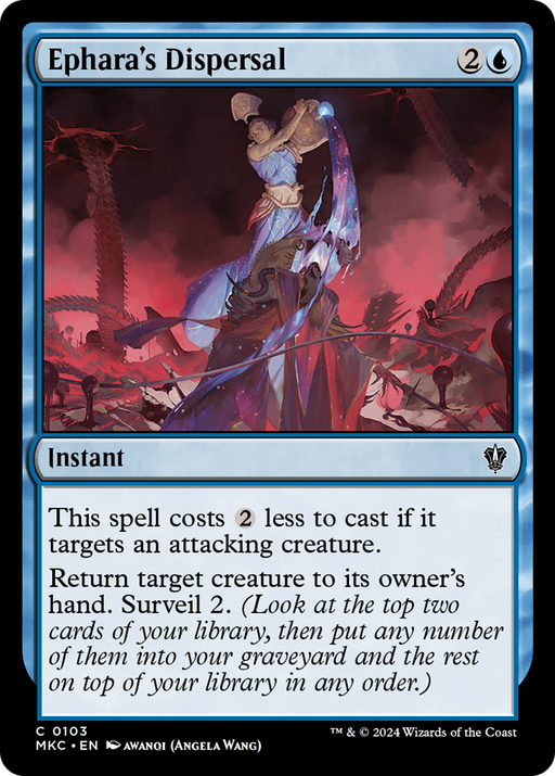 Ephara's Dispersal (MKC-103) - Murders at Karlov Manor Commander - for just $0.08! 