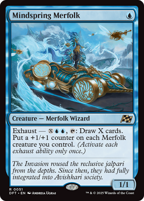 Mindspring Merfolk (DFT-051) - Aetherdrift Foil - for just $0.26! 