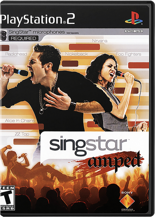 Singstar Amped – PlayStation 2 (PS2) - for just $4.99! 