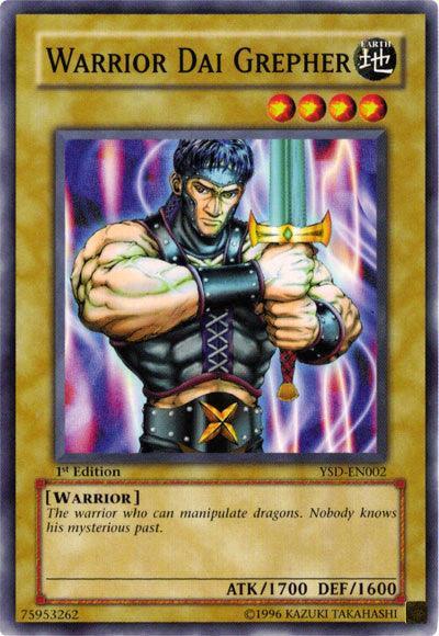 Warrior Dai Grepher [YSD-EN002] Common - for just $0.10! 