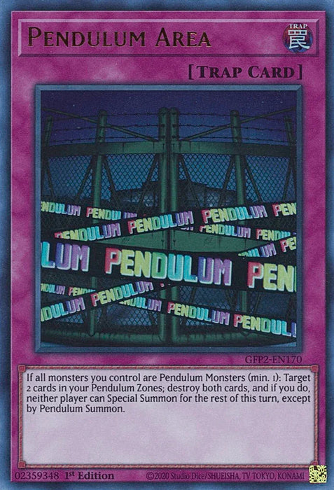 Pendulum Area [GFP2-EN170] Ultra Rare - for just $0.10! 