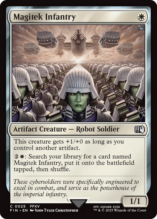 Magitek Infantry (FIN-025) - FINAL FANTASY Foil - for just $0.02! 