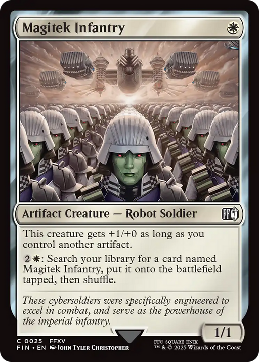 Magitek Infantry (FIN-025) - FINAL FANTASY Foil - for just $0.02! 