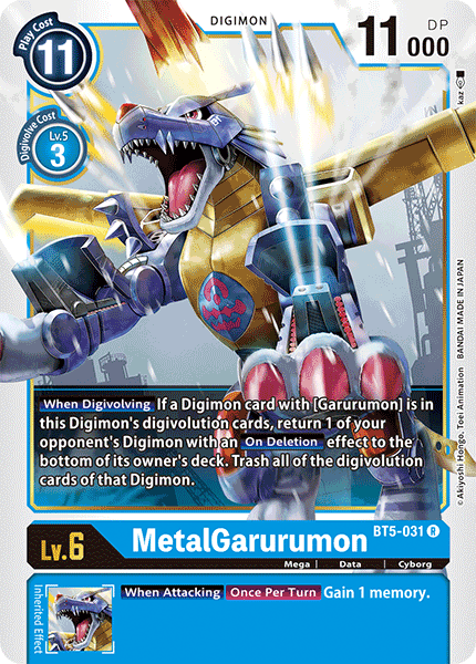 MetalGarurumon [BT5-031] [Battle of Omni] - Just $0.09! Shop now at Retro Gaming of Denver