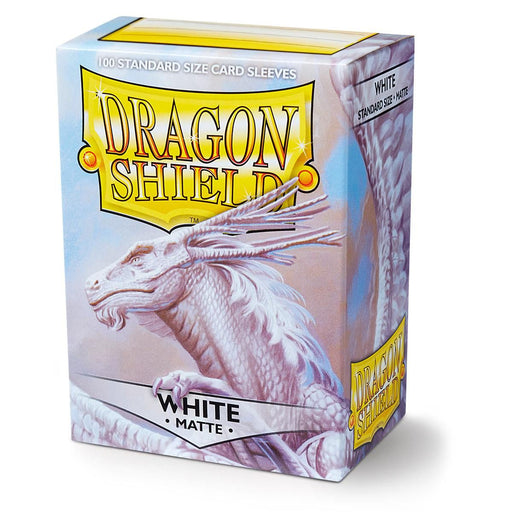 Dragon Shield: Standard 100ct Sleeves - White (Matte) - Just $8.95! Shop now at Retro Gaming of Denver