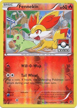Fennekin (10/124) (League Promo) [XY: Fates Collide] - for just $1.50! 