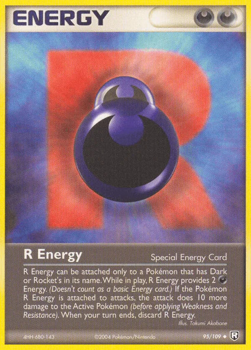 R Energy (95/109) [EX: Team Rocket Returns] - for just $6.60! 