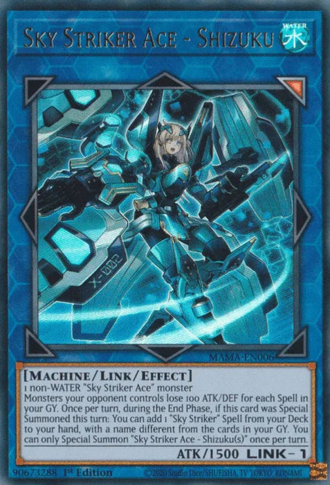 Sky Striker Ace - Shizuku [MAMA-EN006] Ultra Rare - for just $0.15! 