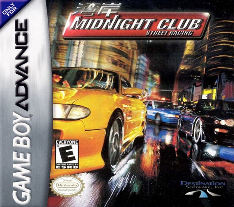 Midnight Club Street Racing – Game Boy Advance (GBA) - for just $6.99! 