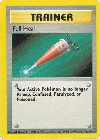 Full Heal (82/102) [Base Set Unlimited] - for just $0.90! 