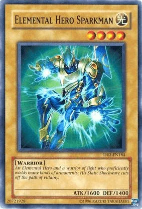Elemental Hero Sparkman [DR3-EN184] Common - for just $0.70! 